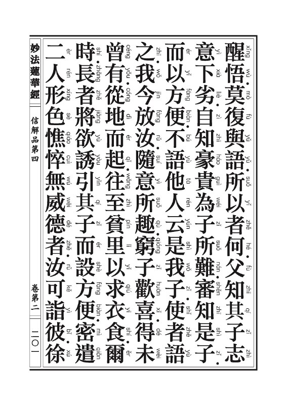 《妙法莲华经》:信解品,妙音菩萨品 《妙法莲华经》:信解品,妙音菩萨品