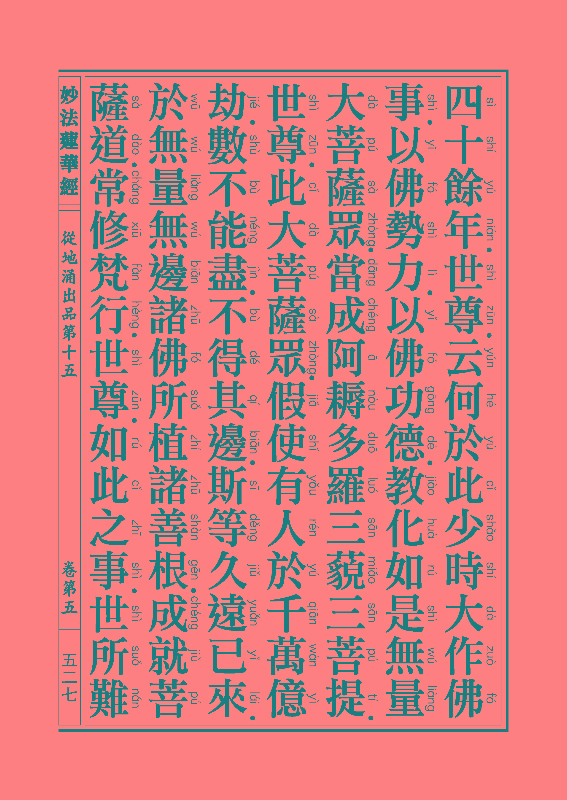 《妙法莲华经》:从地涌出品 《妙法莲华经》:从地涌出品