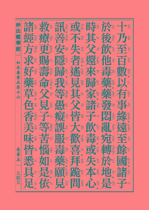 「妙法莲华经」《妙法莲华经》:如来寿量品 「妙法莲华经」《妙法莲华经》:如来寿量品