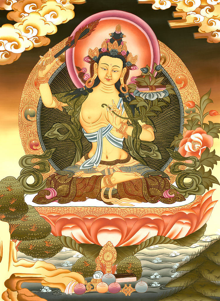 「文殊菩萨」文殊菩萨十大愿（精美组图）
