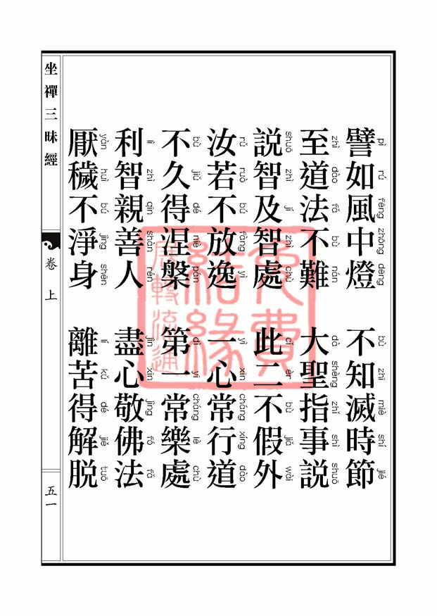 坐禅三昧经卷上 坐禅三昧经卷上
