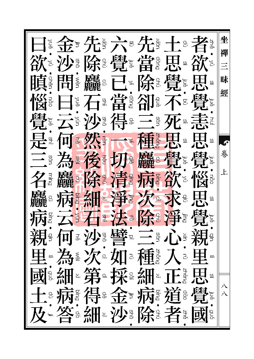 坐禅三昧经卷上 坐禅三昧经卷上