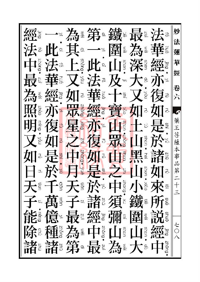妙法莲华经:药王菩萨本事品 妙法莲华经:药王菩萨本事品