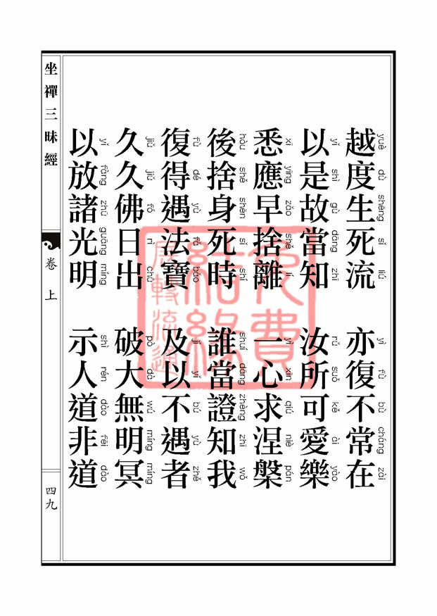 坐禅三昧经卷上 坐禅三昧经卷上