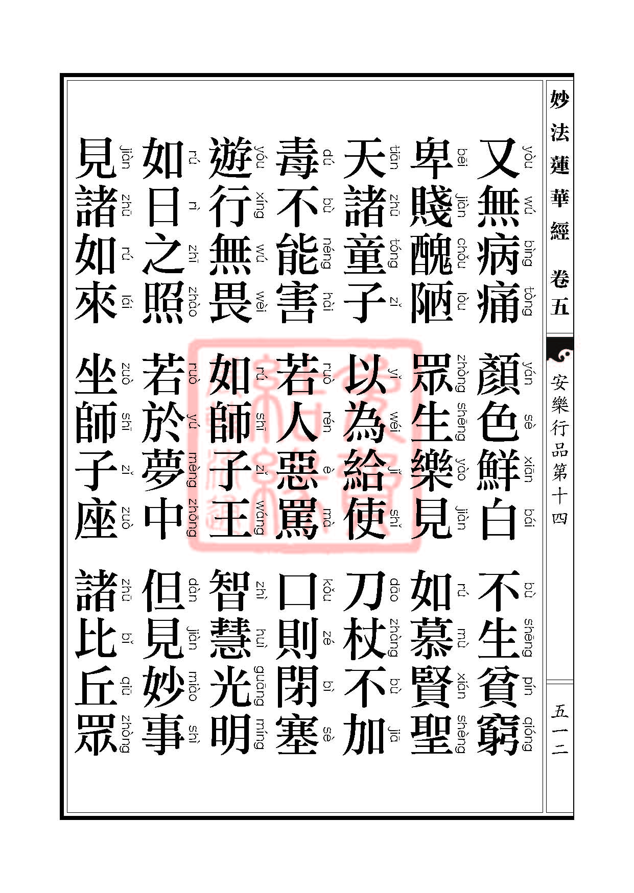 妙法莲华经:安乐行品 妙法莲华经:安乐行品