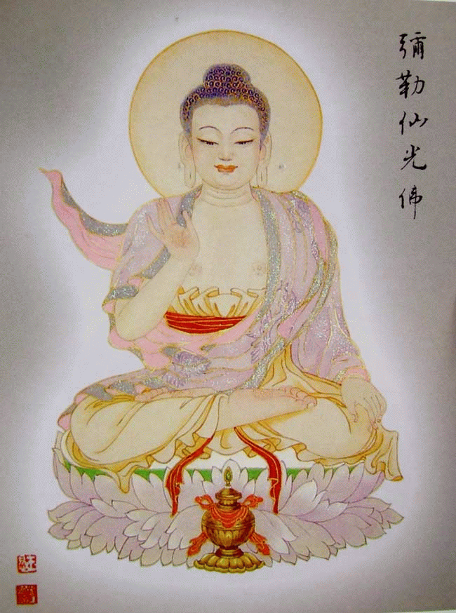 《徐平的佛教绘画艺术博客》《八十八佛大忏悔文(八十八佛宝相庄严 十方世界亦无比)》  - 智慧光明 遍照十方 - 世俗广告 淫杀罪重 诸功德中 放生第一