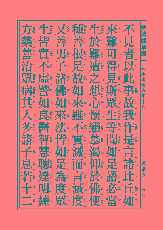 「妙法莲华经」《妙法莲华经》:如来寿量品 「妙法莲华经」《妙法莲华经》:如来寿量品