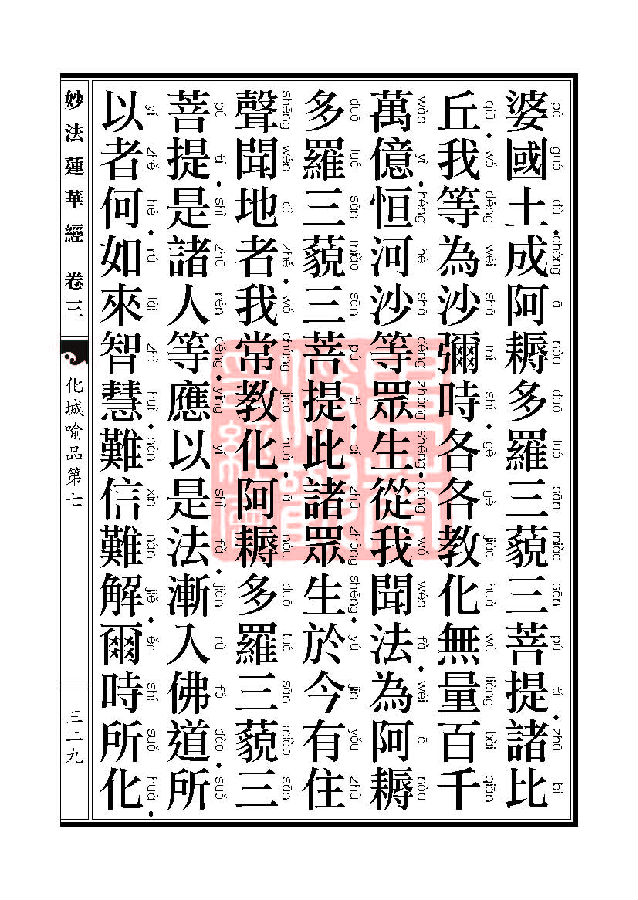 「妙法莲华经」妙法莲华经:授记品第六化城喻品第七 「妙法莲华经」妙法莲华经:授记品第六化城喻品第七