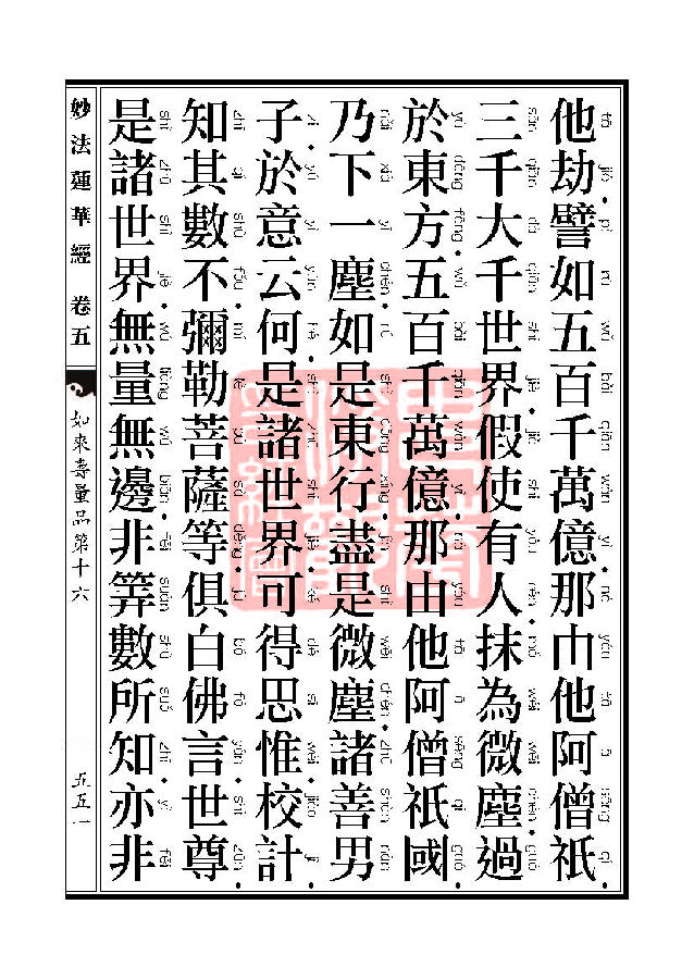 「妙法莲华经」妙法莲华经:如来寿量品第十六 「妙法莲华经」妙法莲华经:如来寿量品第十六