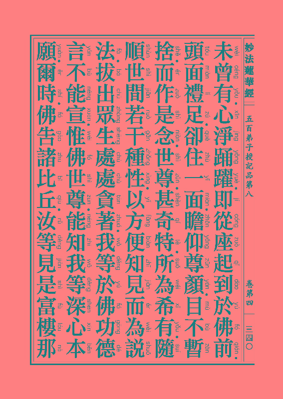 《妙法莲华经》:五百弟子授记品,授学无学人记品 《妙法莲华经》:五百弟子授记品,授学无学人记品