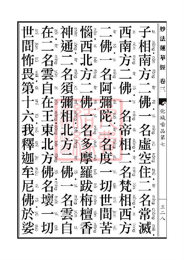 「妙法莲华经」妙法莲华经:授记品第六化城喻品第七 「妙法莲华经」妙法莲华经:授记品第六化城喻品第七