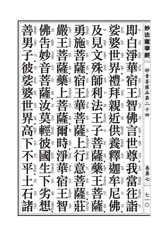 《妙法莲华经》:信解品,妙音菩萨品 《妙法莲华经》:信解品,妙音菩萨品