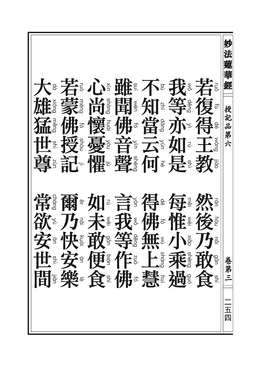 《妙法莲华经》:授记品 《妙法莲华经》:授记品