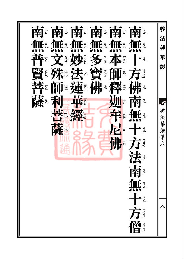 妙法莲华经:随喜功德品第十八 妙法莲华经:随喜功德品第十八