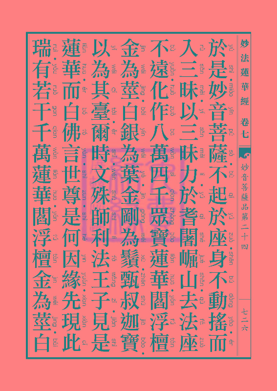 「妙法莲华经」妙法莲华经:譬喻品信解品妙音菩萨品 「妙法莲华经」妙法莲华经:譬喻品信解品妙音菩萨品