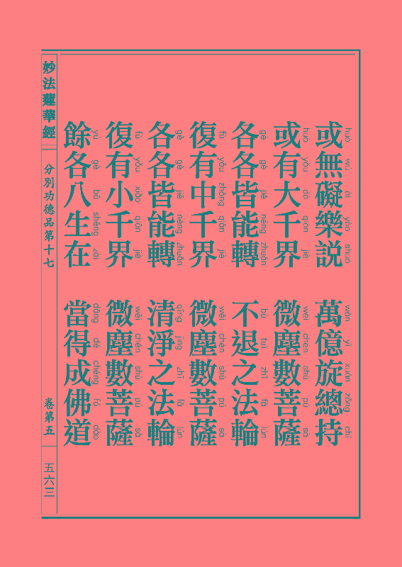 《妙法莲华经》:分别功德品 《妙法莲华经》:分别功德品