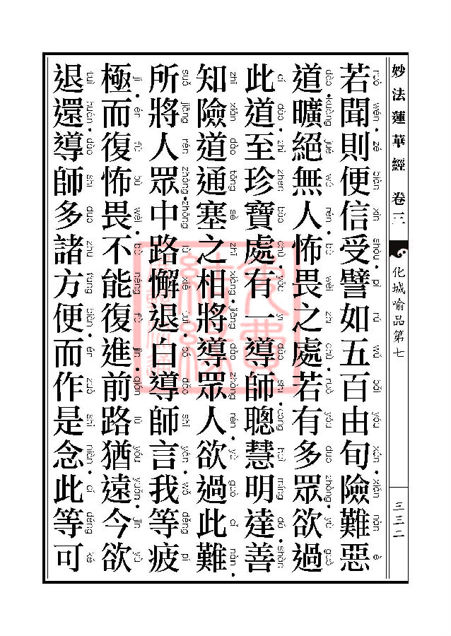 「妙法莲华经」妙法莲华经:授记品第六化城喻品第七 「妙法莲华经」妙法莲华经:授记品第六化城喻品第七