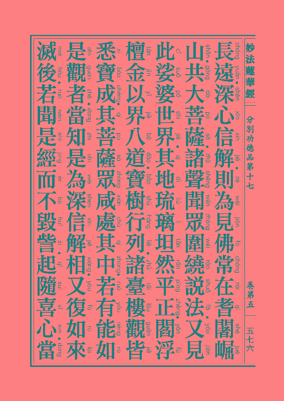 《妙法莲华经》:分别功德品 《妙法莲华经》:分别功德品