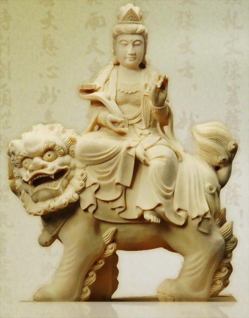 「文殊菩萨」文殊菩萨十大愿（精美组图）