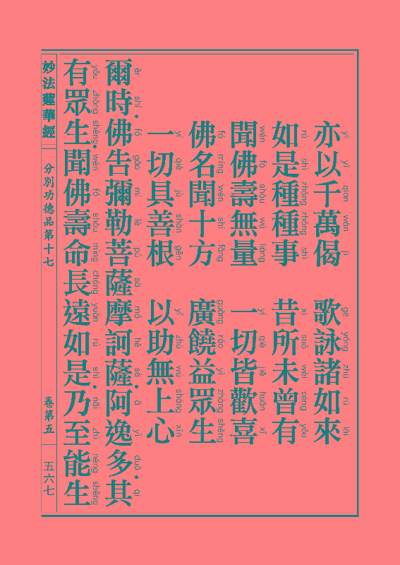 《妙法莲华经》:分别功德品 《妙法莲华经》:分别功德品