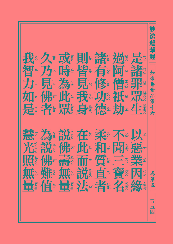 「妙法莲华经」《妙法莲华经》:如来寿量品 「妙法莲华经」《妙法莲华经》:如来寿量品