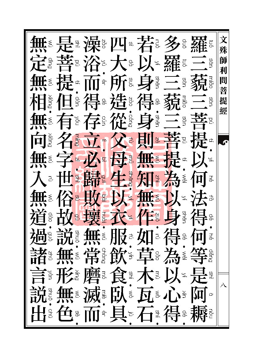 文殊师利问菩提经 文殊师利问菩提经