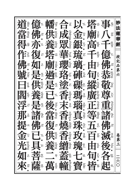 《妙法莲华经》:授记品 《妙法莲华经》:授记品