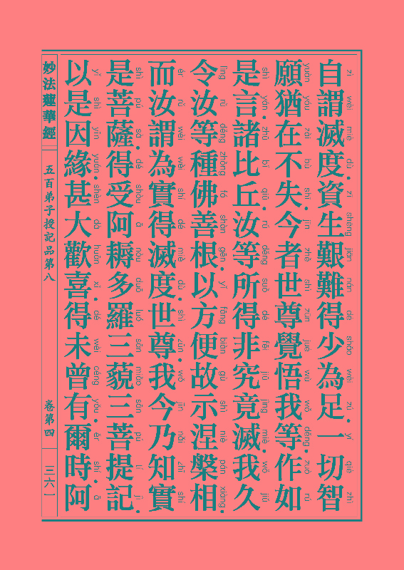 《妙法莲华经》:五百弟子授记品,授学无学人记品 《妙法莲华经》:五百弟子授记品,授学无学人记品