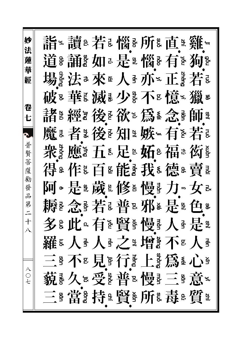「妙法莲华经观世音菩萨普门品」妙法莲华经观世音菩萨普门品普贤菩萨劝发品 「妙法莲华经观世音菩萨普门品」妙法莲华经观世音菩萨普门品普贤菩萨劝发品