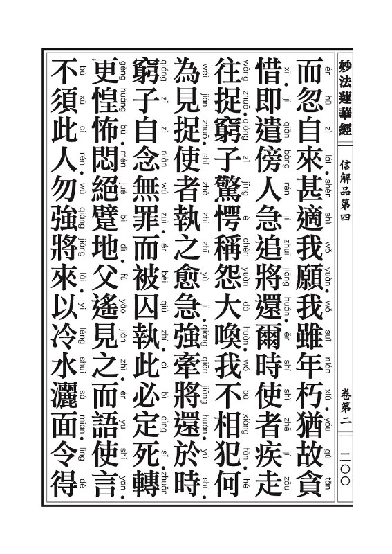 《妙法莲华经》:信解品,妙音菩萨品 《妙法莲华经》:信解品,妙音菩萨品