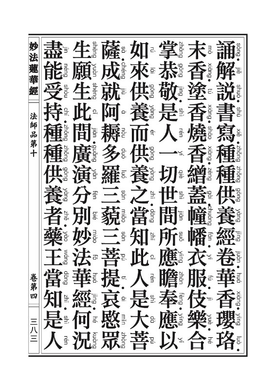 《妙法莲华经》:法师品 《妙法莲华经》:法师品
