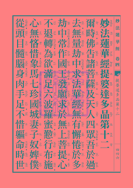 妙法莲华经:见宝塔品提婆达多品 妙法莲华经:见宝塔品提婆达多品
