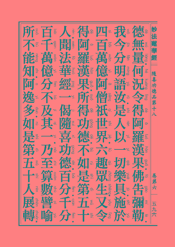 《妙法莲华经》:随喜功德品 《妙法莲华经》:随喜功德品