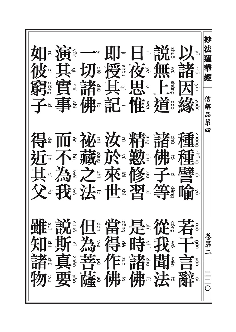 《妙法莲华经》:信解品,妙音菩萨品 《妙法莲华经》:信解品,妙音菩萨品