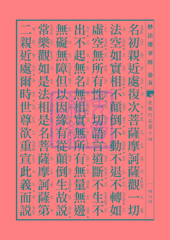 妙法莲华经:安乐行品 妙法莲华经:安乐行品