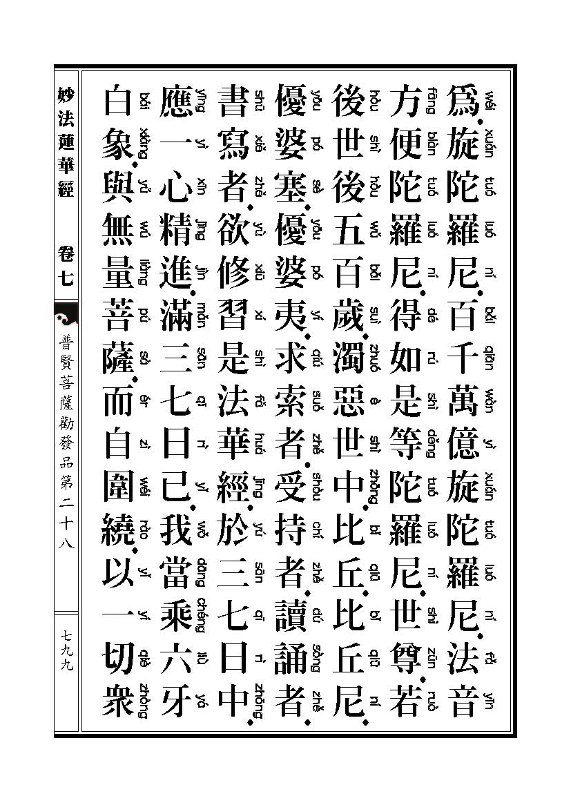 「妙法莲华经观世音菩萨普门品」妙法莲华经观世音菩萨普门品普贤菩萨劝发品 「妙法莲华经观世音菩萨普门品」妙法莲华经观世音菩萨普门品普贤菩萨劝发品