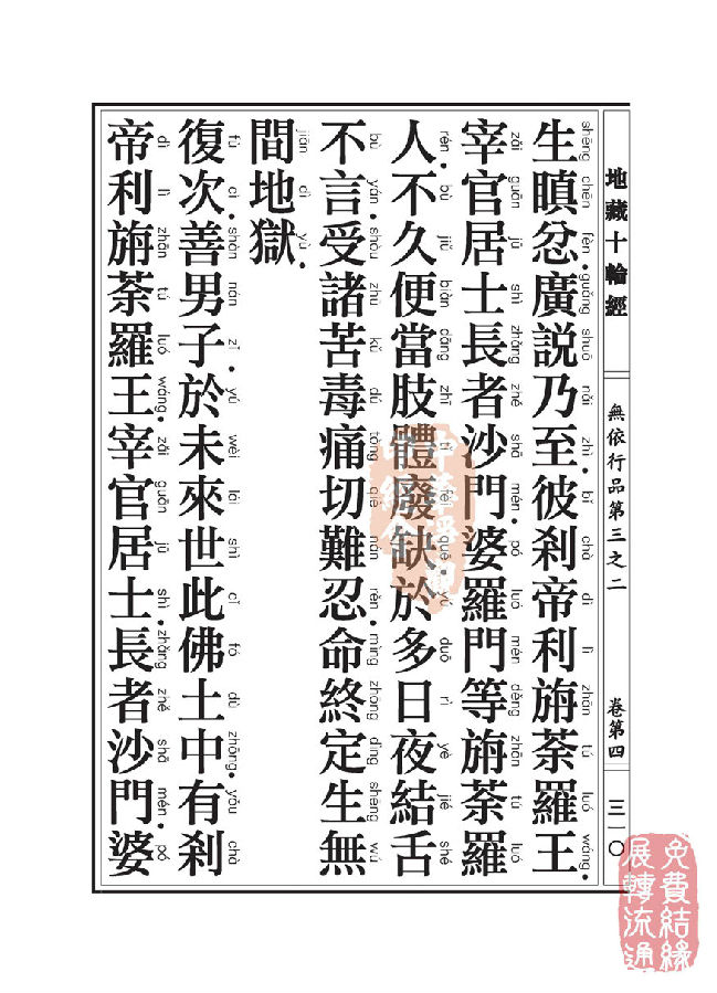「佛学」地藏十轮经:无依行品第三之二 「佛学」地藏十轮经:无依行品第三之二
