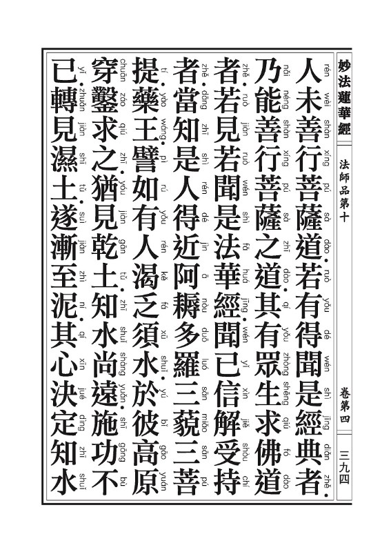 《妙法莲华经》:法师品 《妙法莲华经》:法师品