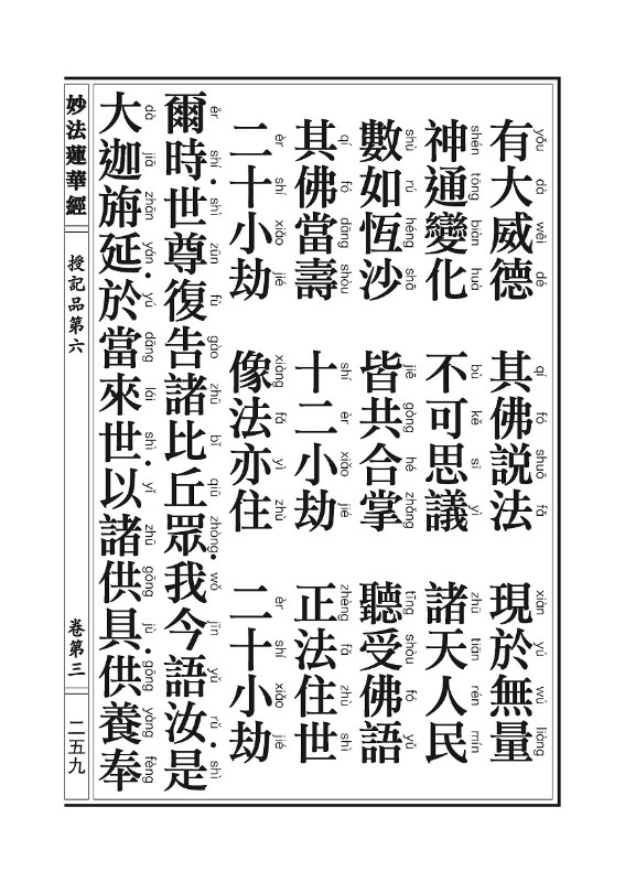 《妙法莲华经》:授记品 《妙法莲华经》:授记品
