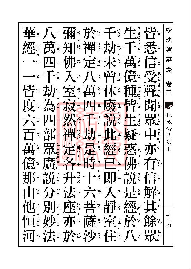 「妙法莲华经」妙法莲华经:授记品第六化城喻品第七 「妙法莲华经」妙法莲华经:授记品第六化城喻品第七