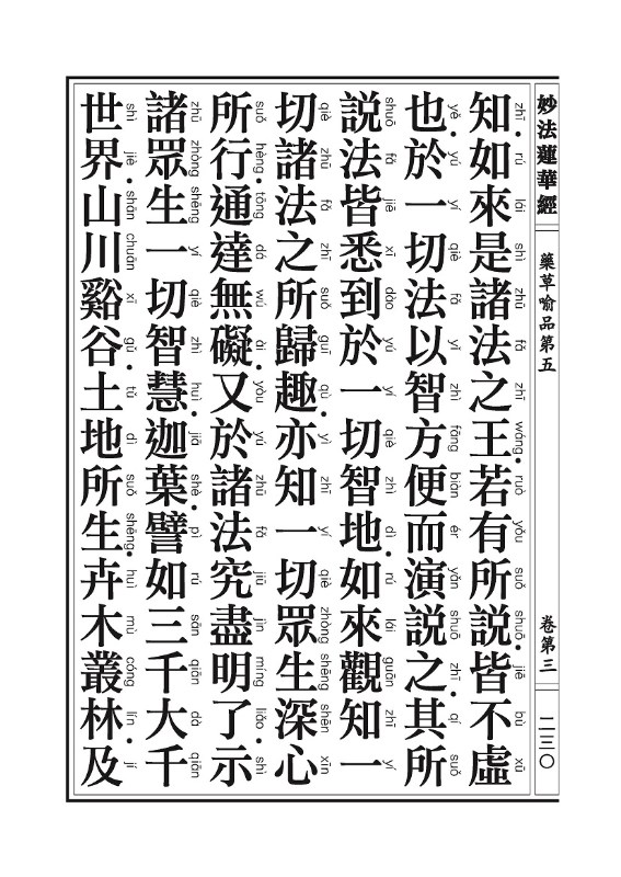 《妙法莲华经》:药草喻品 《妙法莲华经》:药草喻品