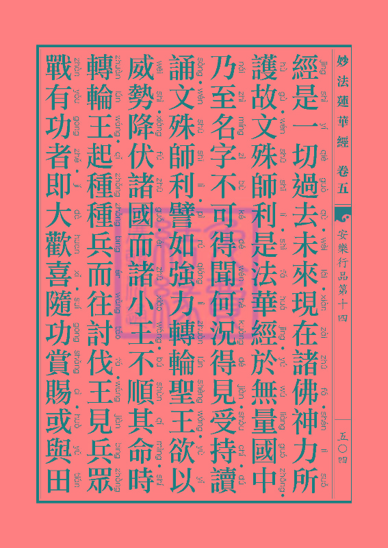 妙法莲华经:安乐行品 妙法莲华经:安乐行品