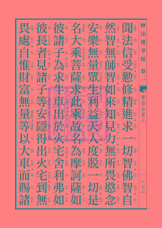 「妙法莲华经」妙法莲华经:譬喻品信解品妙音菩萨品 「妙法莲华经」妙法莲华经:譬喻品信解品妙音菩萨品