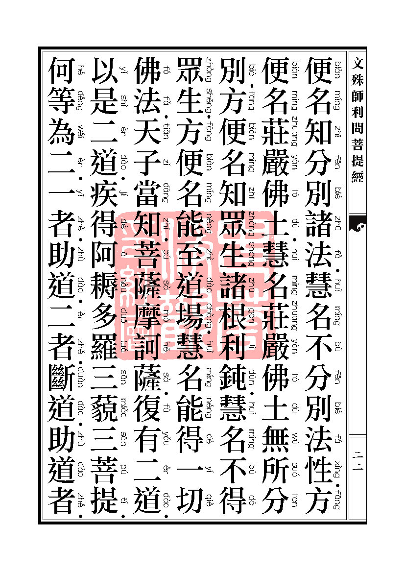 文殊师利问菩提经 文殊师利问菩提经