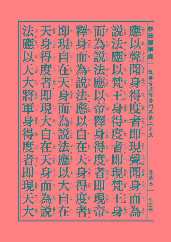 「妙法莲华经」《妙法莲华经》:观世音菩萨普门品,药王菩萨本事品 「妙法莲华经」《妙法莲华经》:观世音菩萨普门品,药王菩萨本事品