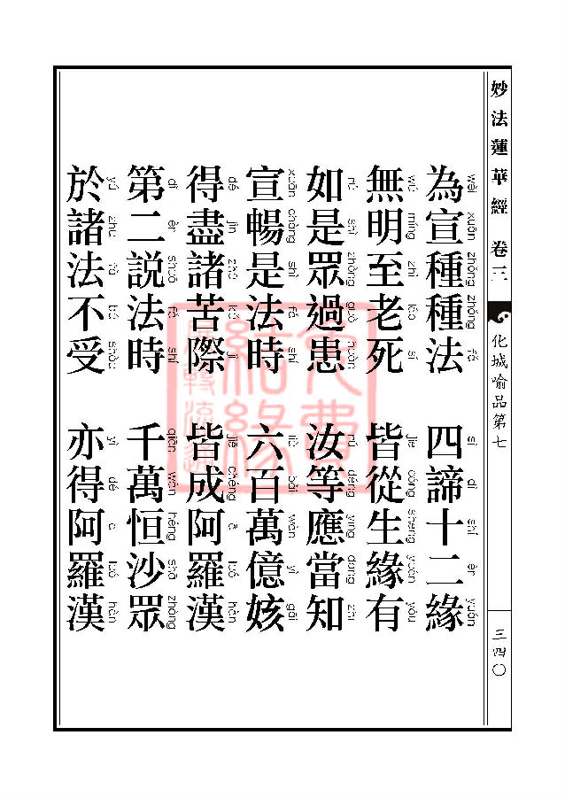 「妙法莲华经」妙法莲华经:授记品第六化城喻品第七 「妙法莲华经」妙法莲华经:授记品第六化城喻品第七