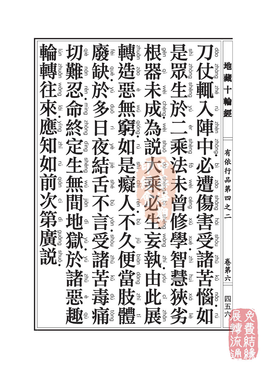「佛学」地藏十轮经:有依行品第四之二 「佛学」地藏十轮经:有依行品第四之二
