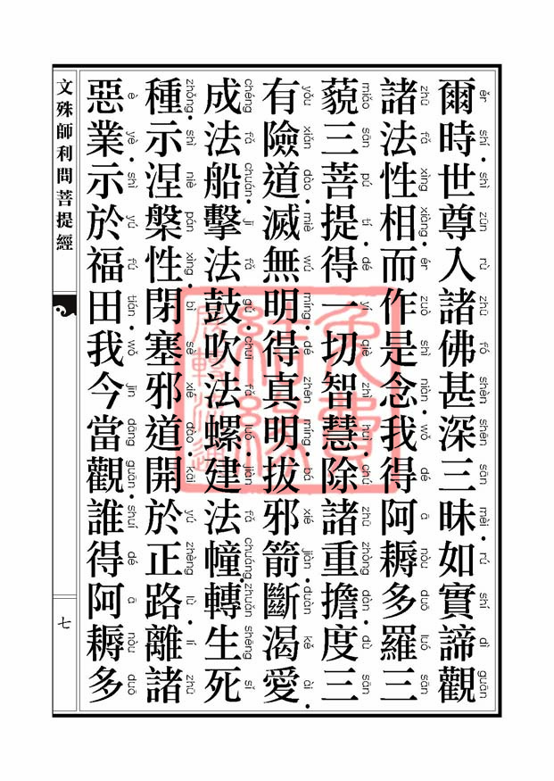 文殊师利问菩提经 文殊师利问菩提经