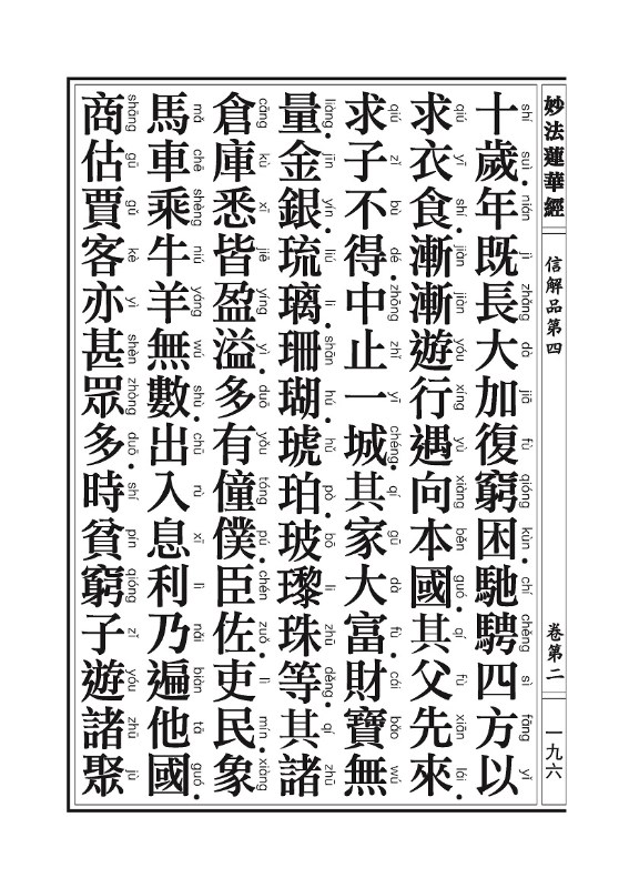 《妙法莲华经》:信解品,妙音菩萨品 《妙法莲华经》:信解品,妙音菩萨品