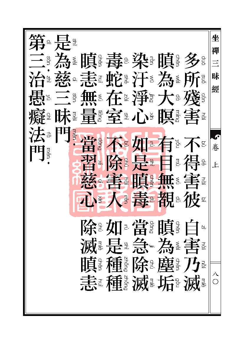 坐禅三昧经卷上 坐禅三昧经卷上